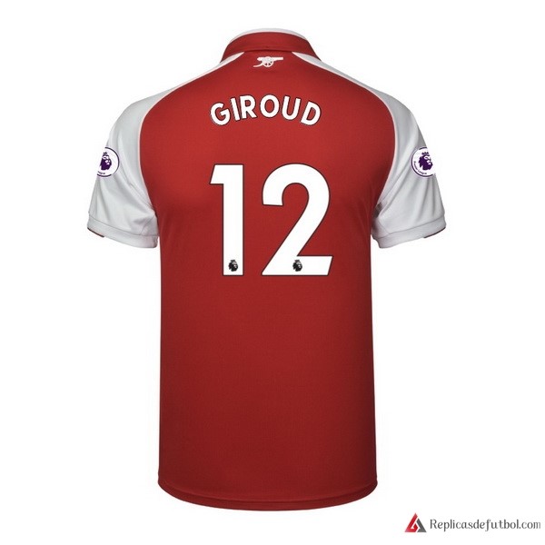 Camiseta Arsenal Primera equipación Giroud 2017-2018